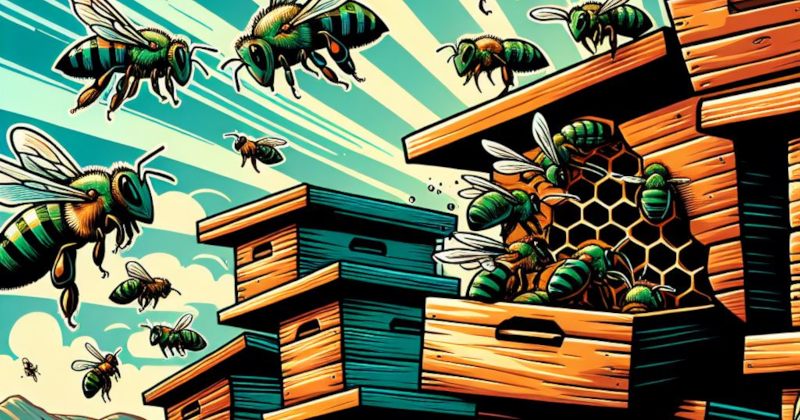 Beekeeping for the health and wellness of our bees.