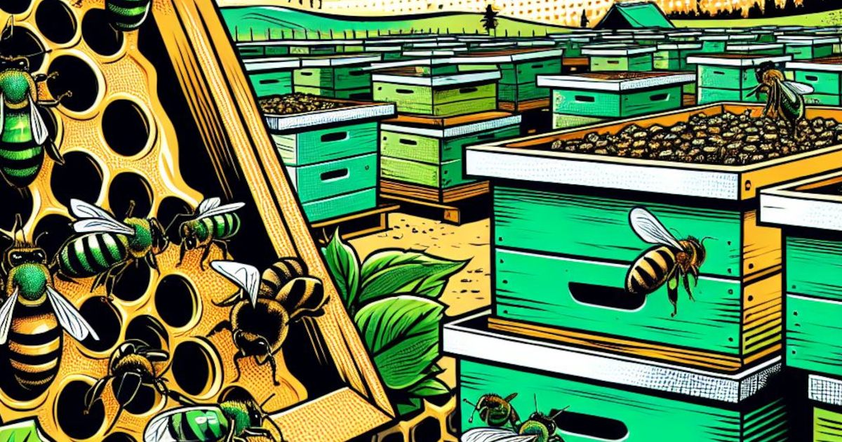 Beekeeping for the health and wellness of our bees.