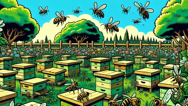 Beekeeping for the health and wellness of our bees.